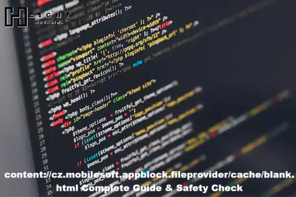 contentcz.mobilesoft.appblock.fileprovidercacheblank.html Complete Guide & Safety Check